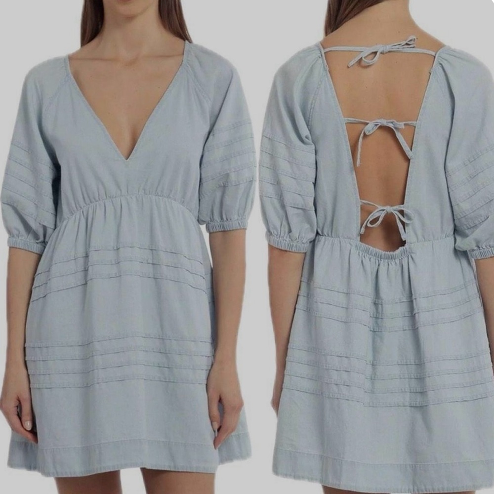 Blue Dress- Size M - Used once